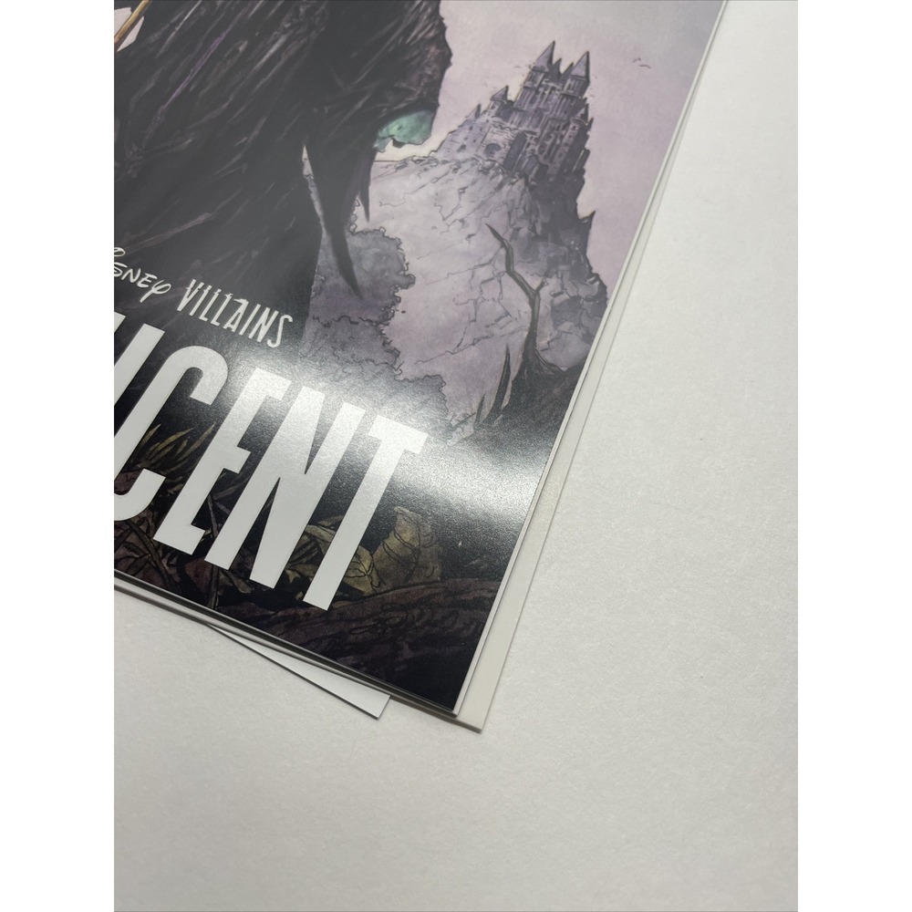 Disney Villains Maleficent #1 Signed By Johnny Desjardins With COA 1000 - Picture 5 of 12